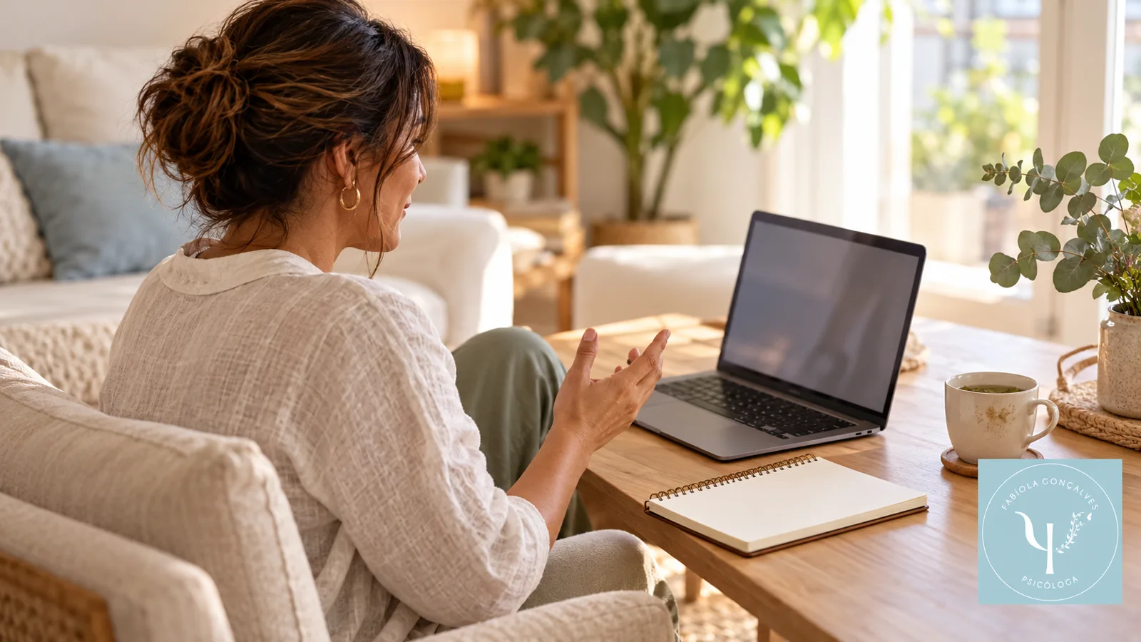 ambiente de atendimento psicológico digital — contexto de psicoterapia online para tdah adulto preço
