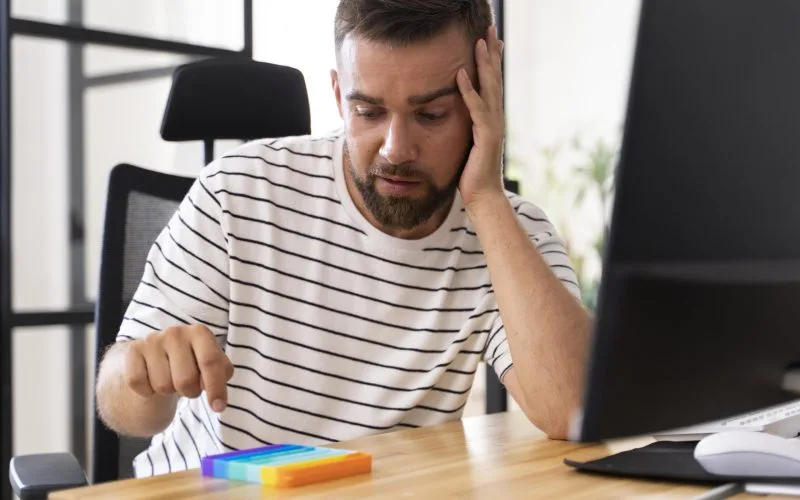 person-playing-with-ush-pop-bubble-fidget-sensory-toy